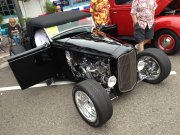 Black Roadster Convertible with 427 CI